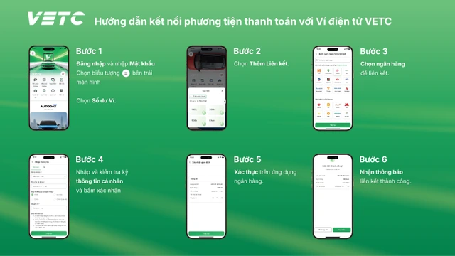 Hướng dẫn chuyển đổi sang tài khoản giao thông đối với chủ phương tiện sử dụng VETC